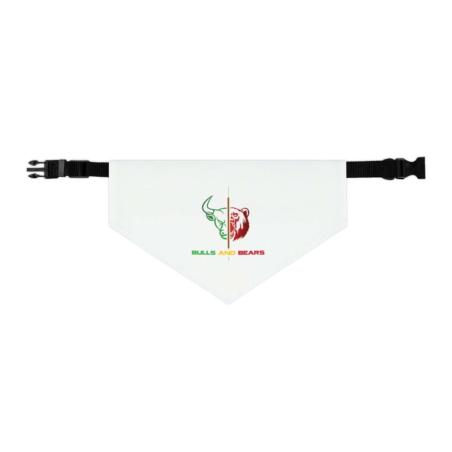 Bulls and Bears Pet Bandana Collar