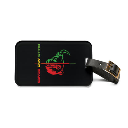 Bulls and Bears Luggage Tag