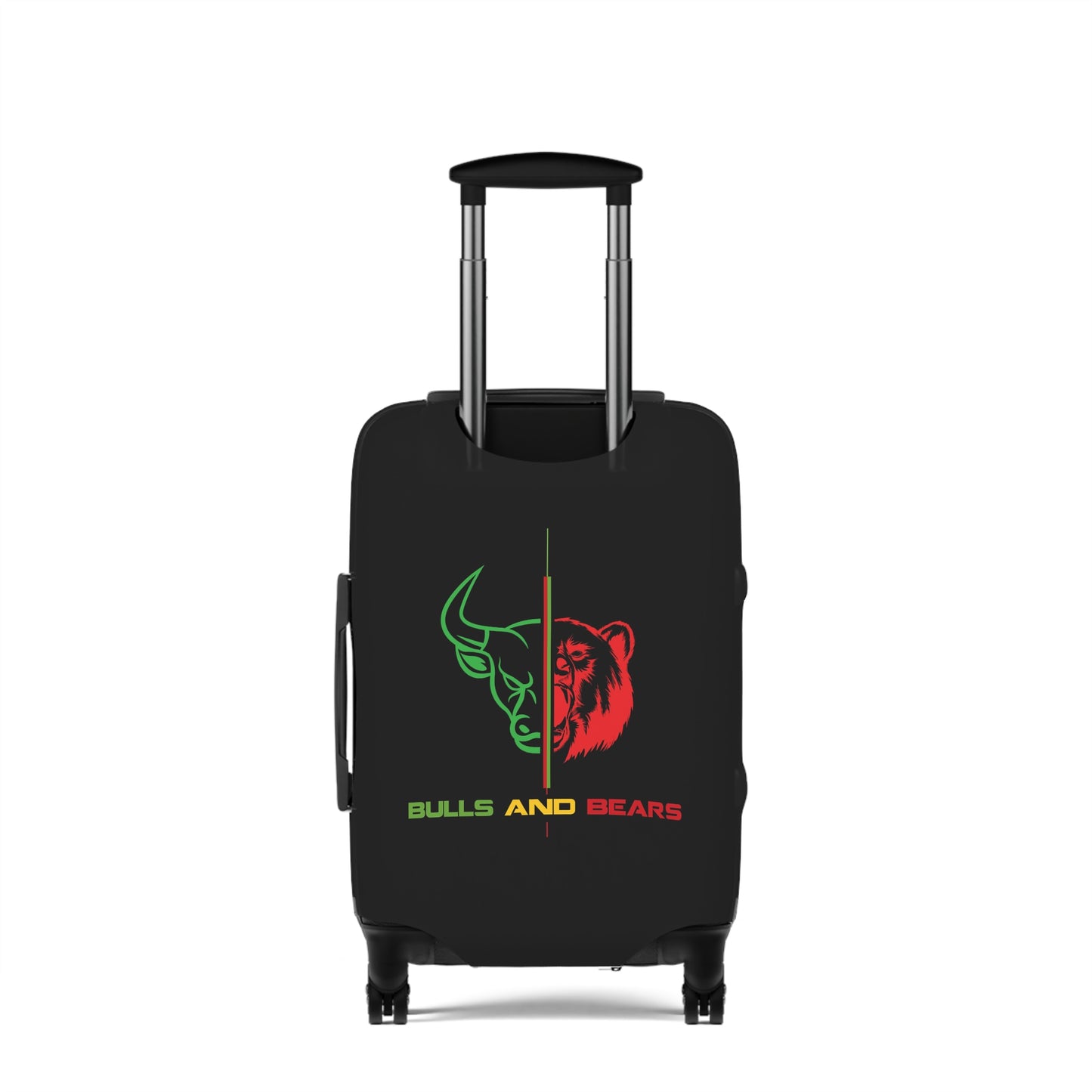 Bulls and Bears Luggage Cover