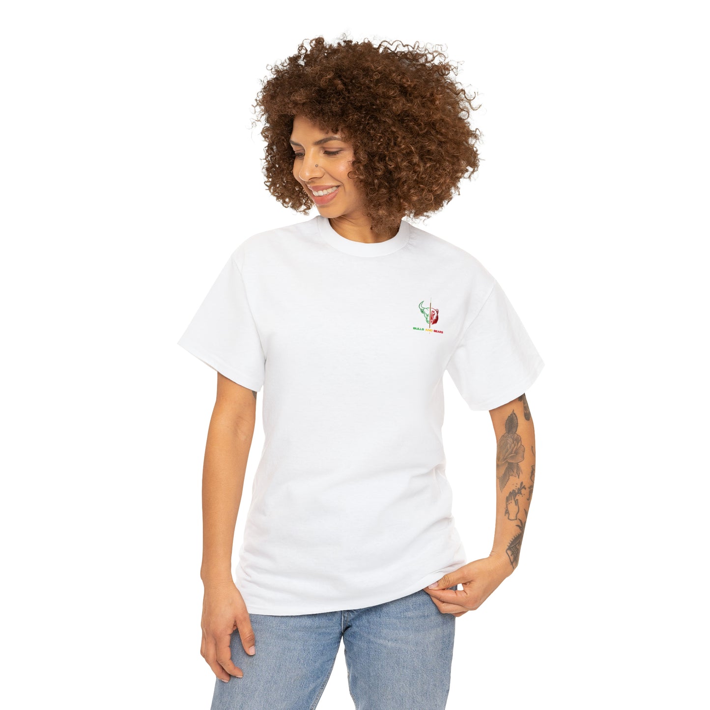 Bulls and Bears Unisex Heavy Cotton Tee