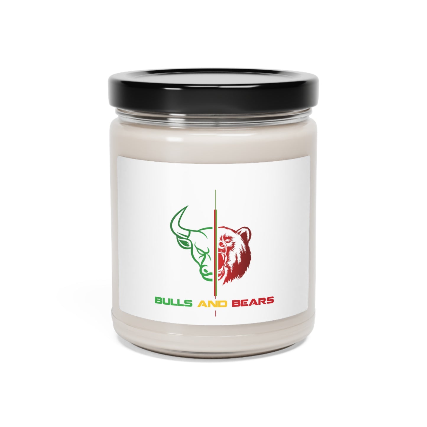 Bulls and Bears Scented Soy Candle, 9oz