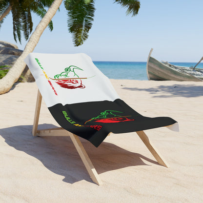 Bulls and Bears Beach Towel