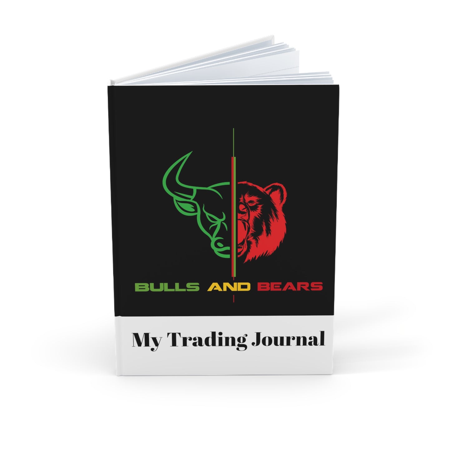 Bulls and Bears Trading Hardcover Journal (A5)