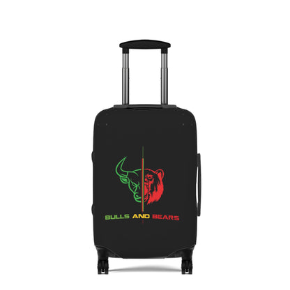 Bulls and Bears Luggage Cover