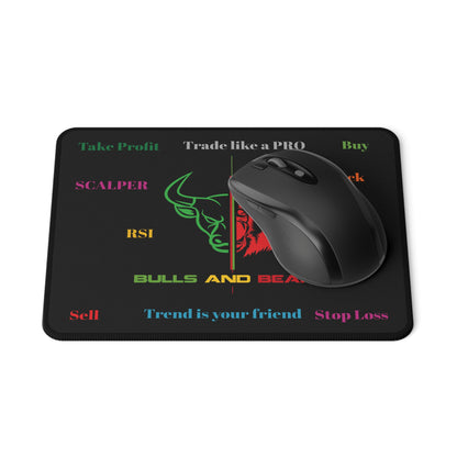 Bulls and Bears - Non-Slip Gaming Mouse Pad