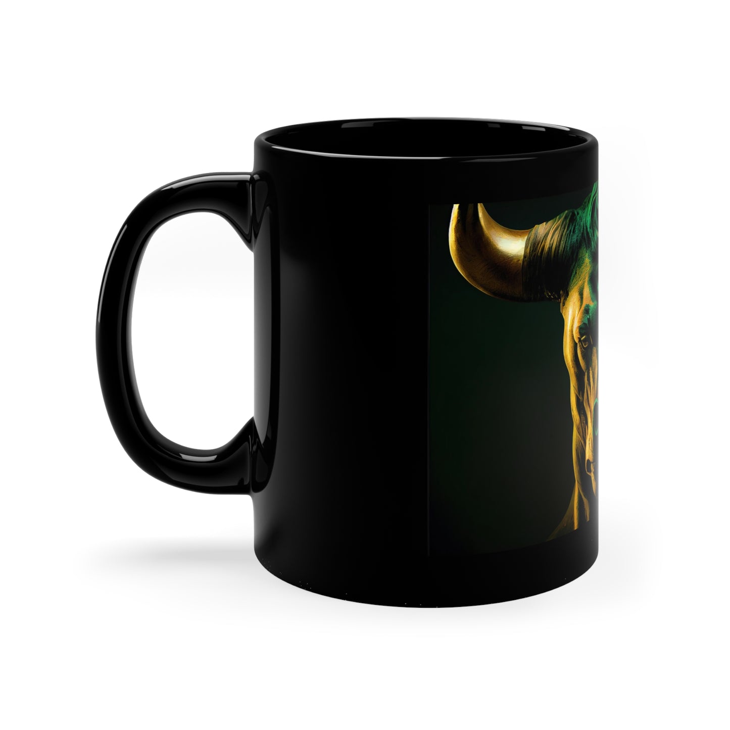 Bulls and Bears - Traders Fuel - 11oz Black Mug