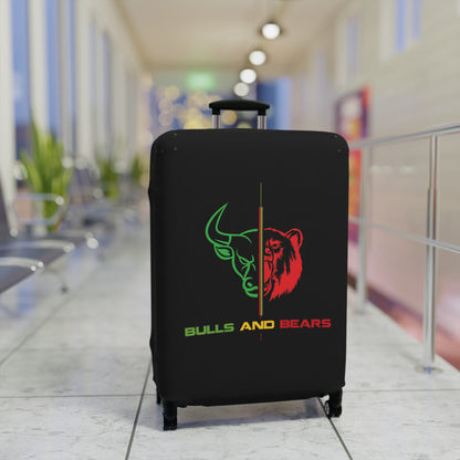 Bulls and Bears Luggage Cover